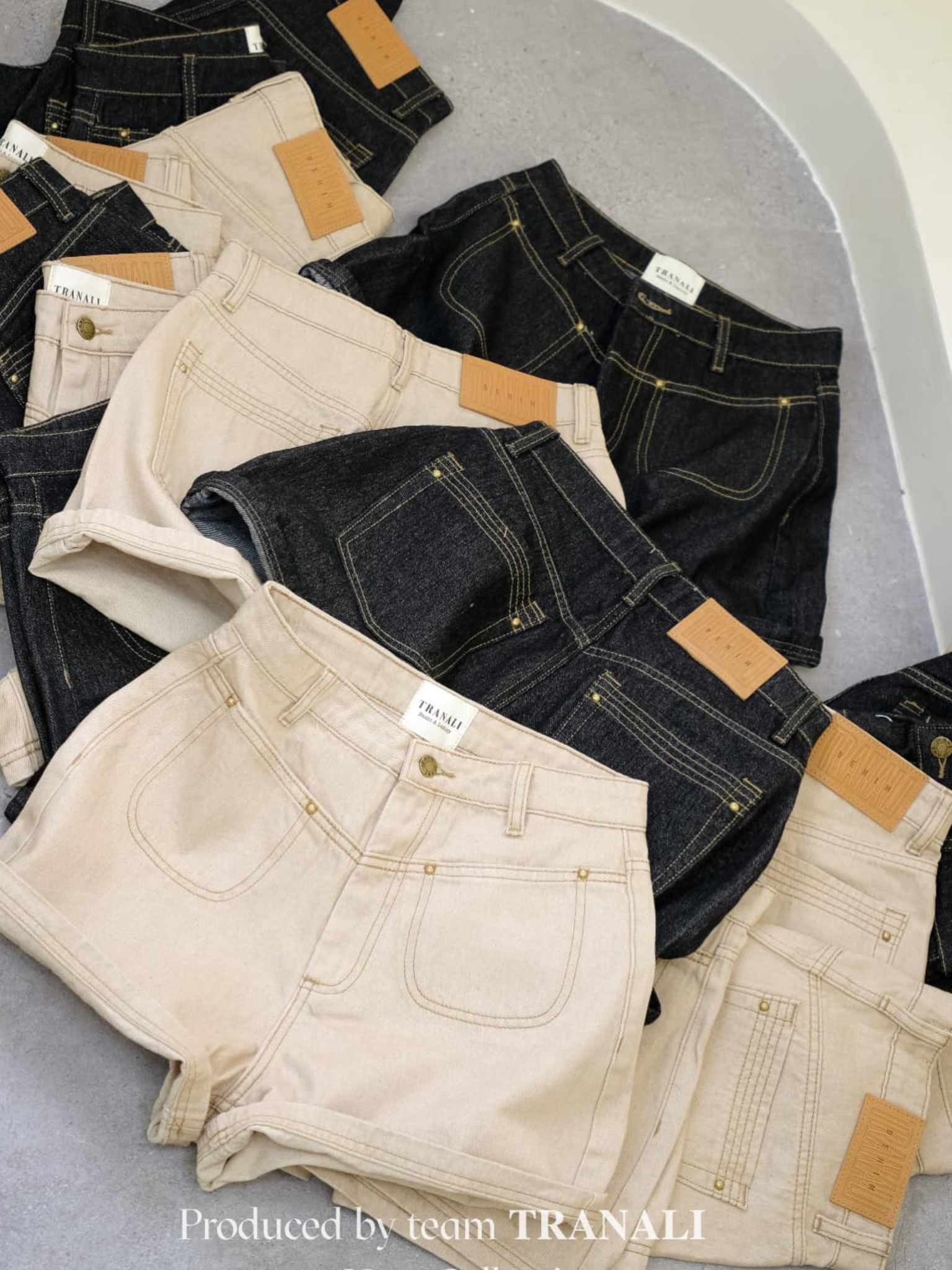 QUẦN SHORT JEAN TÚI TRƯỚC W9