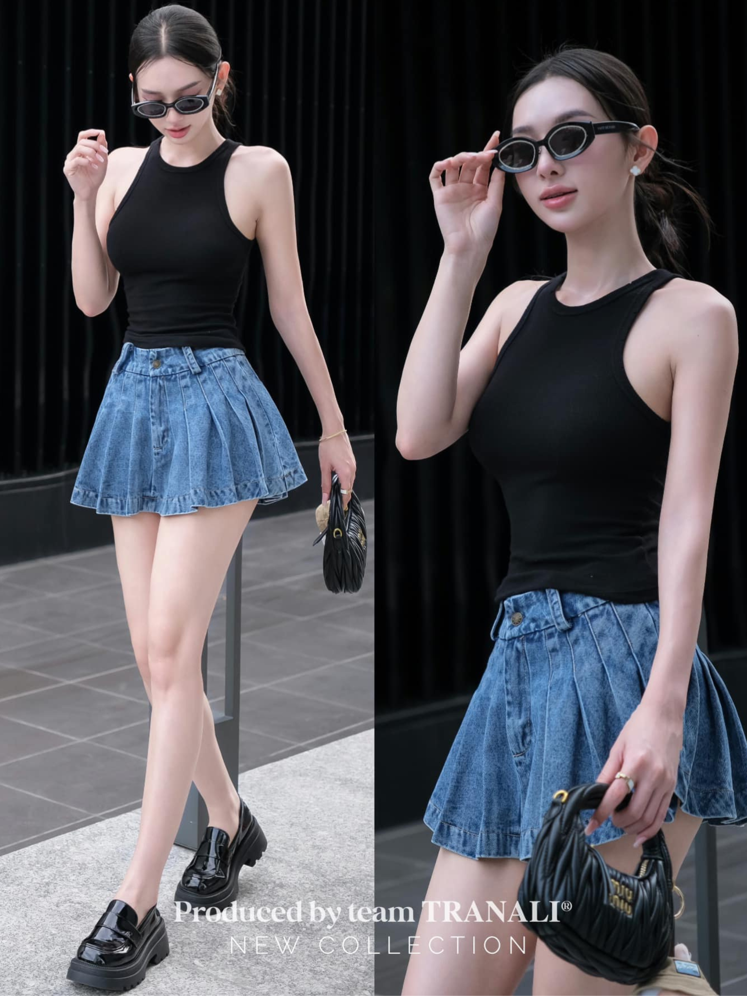 ÁO THUN RÁCH VIỀN CỔ W9