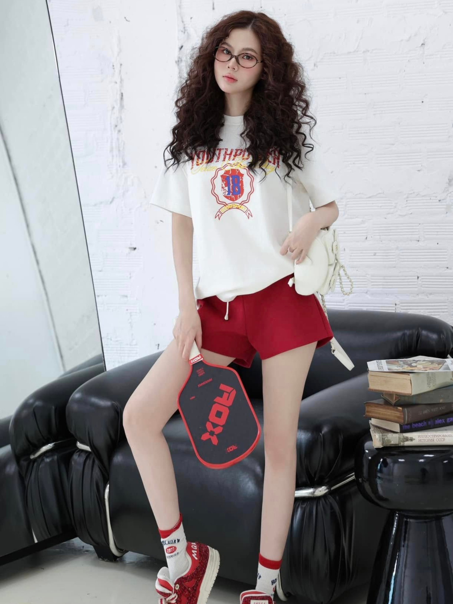 เซ็ต เสื้อ ยืด SUMMER กางเกง ขาสั้น