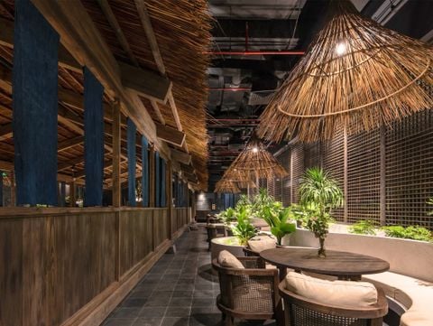  Mái lá guộc Pizza 4P’s Vincom - Long Biên, Hà Nội 