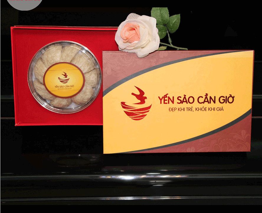  Yến Sào Cần Giờ - Yến Tinh Chế Hộp Giấy Cao Cấp - 50 GR 