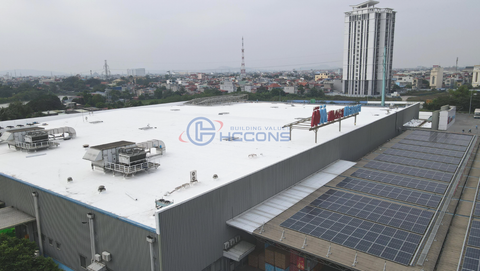  Mega Market Hong Bang Supermarket- TPO Roofing System 