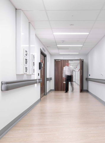  Tay vịn hành lang - Phụ kiện bảo vệ tường Gradus 