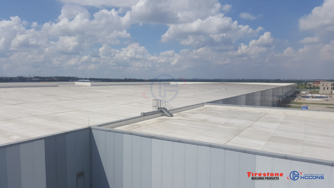 INTEL Factory- Roofing Renovation using UltraPly TPO Membrane 