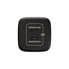 Adapter sạc nhanh 65W GaN, 2x USB-C PD PPS, hoạ tiết Ironman màu đen Belkin