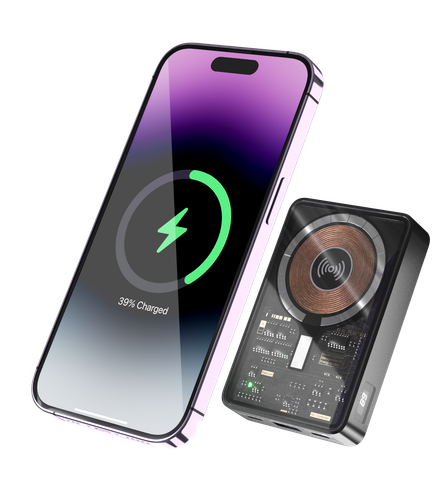 Devia Punk Style Extreme Speed Series 10,000 mAH Magnetic Power Bank 20W with bracket