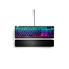 Bàn phím gaming có dây kê tay Steelseries Apex 7 red switch, Led RGB, 50 triệu clicks, màn hình Oled, có app, BH 1 năm