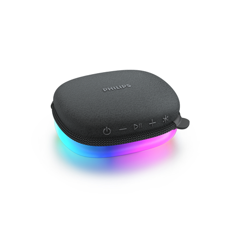 Bluetooth speaker with lights TAS2307, 10W Black