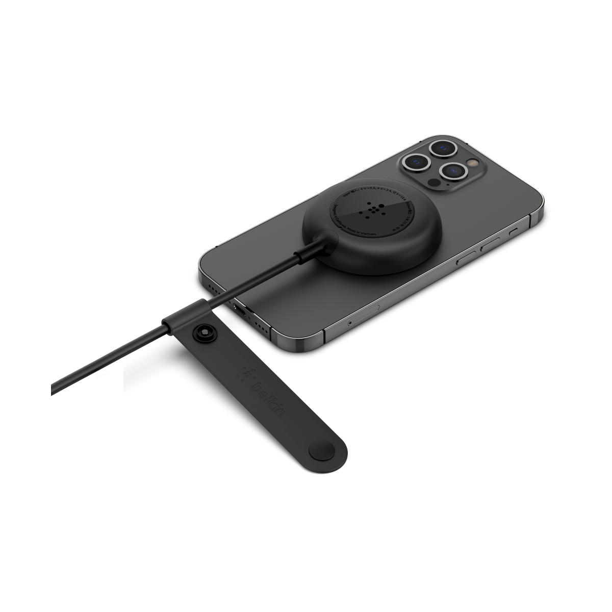 Đế sạc không dây BOOST↑CHARGE™ Magnetic Belkin, loại nằm, 7.5 W