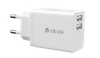 Sạc Devia Smart Series 2 cổng USB 12W (EU, 2.4A) - Hàng chính hãng
