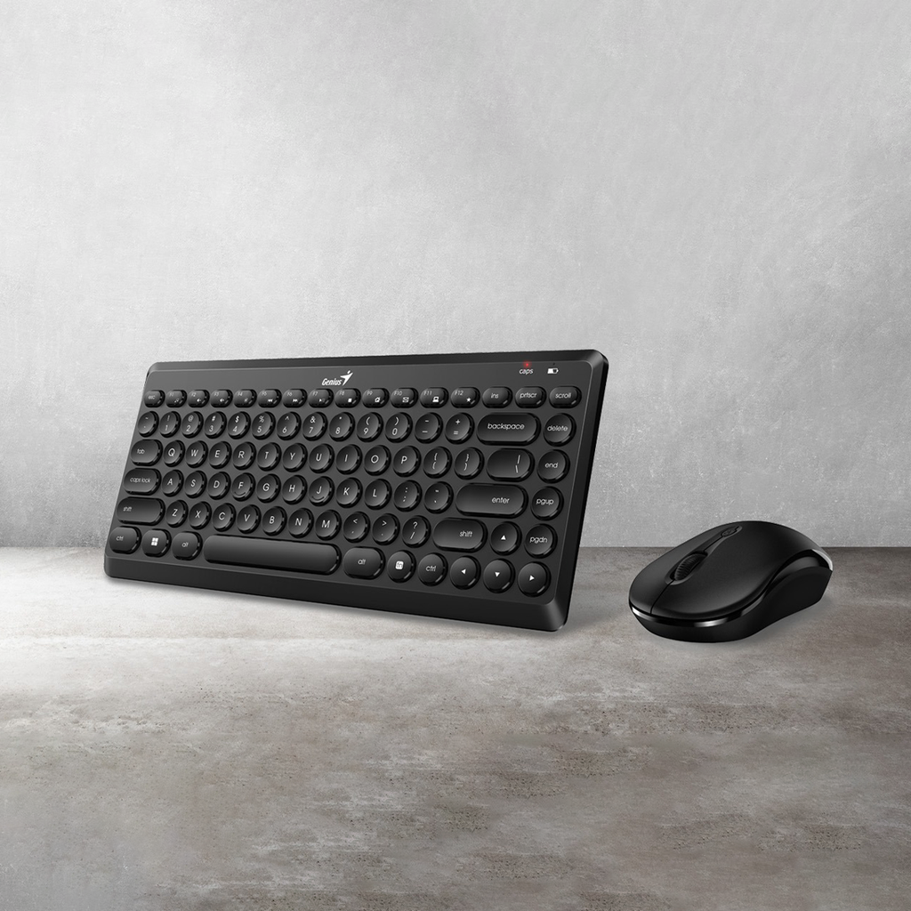Genius Luxemate Q8000 Stylish wireless Keyboard & Mouse Combo MeKo ...