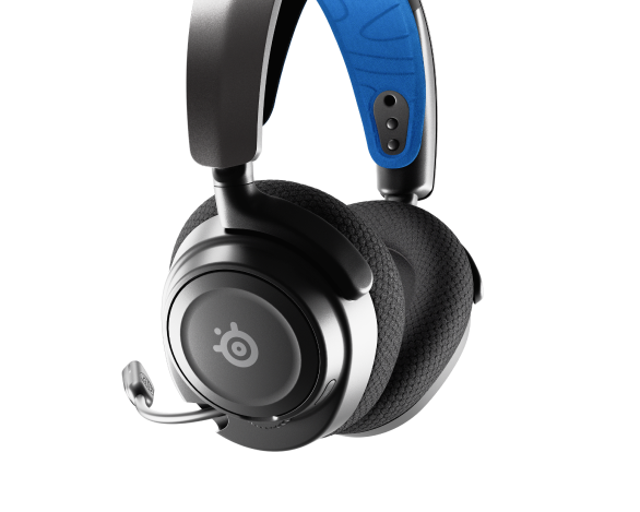 Tai nghe choàng đầu gaming không dây dành cho PS5 Arctis Nova 7P Wireless màu đen SteelSeries