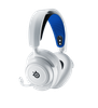 Tai nghe choàng đầu gaming không dây dành cho PS5 Arctis Nova 7P Wireless màu trắng SteelSeries
