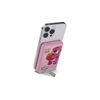 Sạc dự phòng không dây từ tính 5K có chân đế hoạ tiết Losto màu hồng Belkin