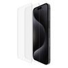 Miếng dán màn hình cường lực ScreenForce dành cho iPhone 15 Series (có khung dán - 2 miếng)