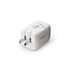 Adapter sạc nhanh 65W GaN, 2x USB-C PD PPS, hoạ tiết Mickey 100 màu trắng Belkin