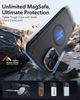 Ốp lưng Cyber Armor Case kèm giá đỡ HaloLock cho iPhone 16 Plus màu đen ESR