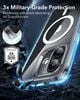 Ốp lưng Classic Hybrid Case HaloLock cho iPhone 16 trong suốt ESR