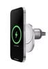 Giá đỡ iPhone BoostCharge PRO Belkin, sạc không dây MagSafe 15W dành cho xe hơi, màu xám