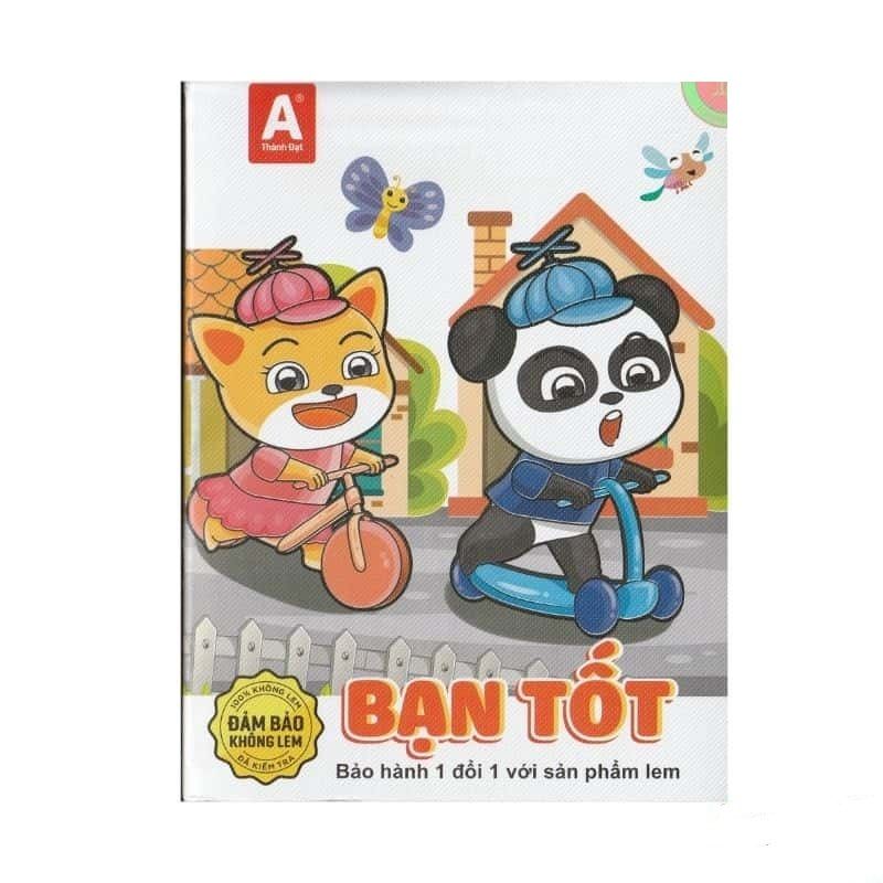 Tập Vở Thành Đạt Bạn Tốt 96 Trang 4 Ô Ly 100gsm – Sách Khánh Hòa