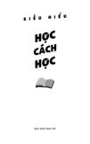 Học Cách Học - Bàn Về Kỹ Năng Tư Duy Cho Sinh Viên Đại Học