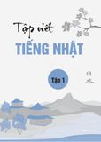 Tập Viết Tiếng Nhật Tập 1