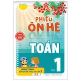 Phiếu Ôn Hè Toán Lớp 1