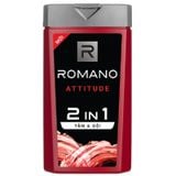 Dầu Tắm Gội 2 In 1 Romano Attitude 180g