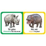 Từ Điển Bằng Hình Đầu Tiên Của Bé - Baby'S First Picture Dictionary - Wild animals - Động Vật Hoang Dã