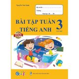 Sách - Bài Tập Tuần Tiếng Anh 3 - Tập 1 (1 cuốn)