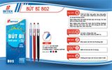 Bút bi mực đen 0.7mm B02 Bitex