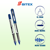 Bút lông bi mực xanh 0.5mm R02 Bitex