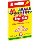 Bút Sáp Màu 8 Cây K-CR08