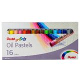 Bộ Màu Sáp Dầu PENTEL Arts Oil Pastels (16 Màu)