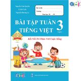 Sách - Bài Tập Tuần Tiếng Việt 3 - Tập 1 - Kết Nối Tri Thức Với Cuộc Sống (1 cuốn)