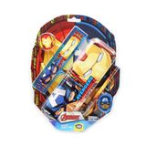 Bộ Dụng Cụ Học Tập 5 Món Kèm Hộp Bút Marvel Avengers - HooHooHaHa® VPH12-1201