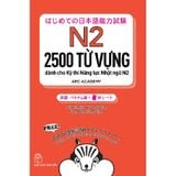 2500 Từ Vựng Dành Cho Kỳ Thi Năng Lực Nhật Ngữ N2