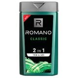 Dầu Tắm Gội 2 In 1 Romano Classic 180g