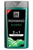 Dầu Tắm Gội 2 In 1 Romano Classic 180g