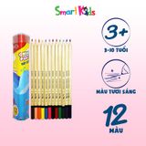 Bút Chì Màu Hộp Kim Smart Kids SK-CP2003 12 Màu