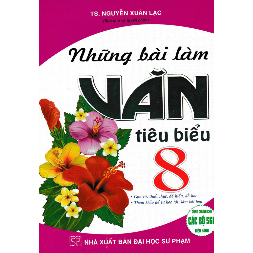 Sách Những Bài Làm Văn Tiêu Biểu 8