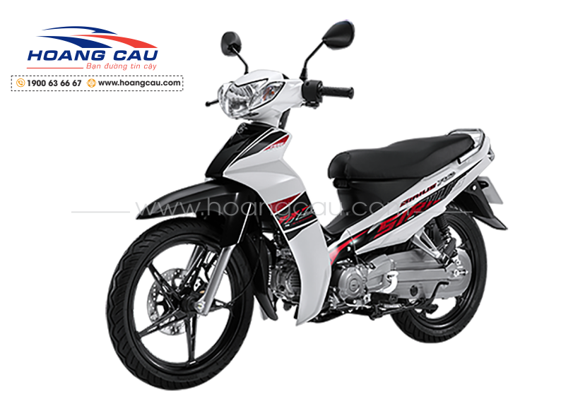 Yamaha Sirius 110 RC 2020  Trắng Đỏ Đen  Walkaround  YouTube