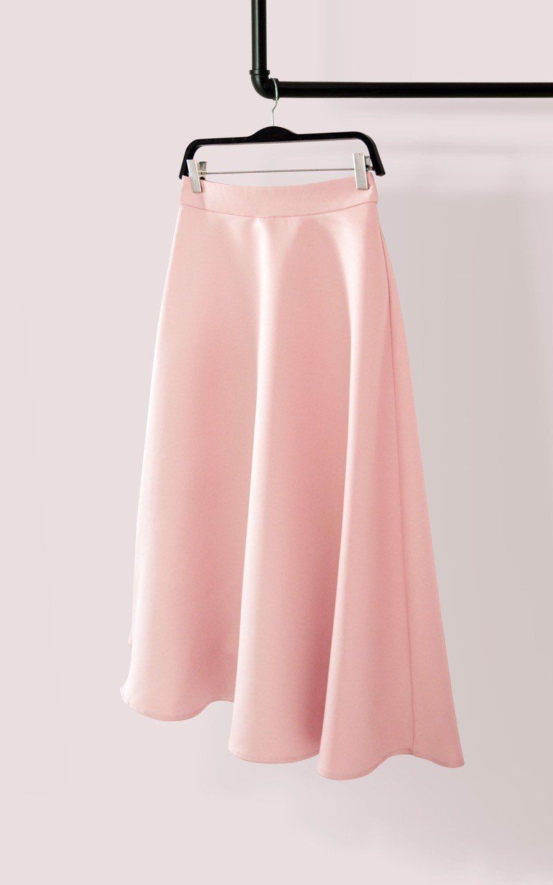 V6818 Váy hồng xòe tay bồng ren The Queen Fashion #2 V6818 Váy hồng xòe tay bồng ren The Queen Fashion