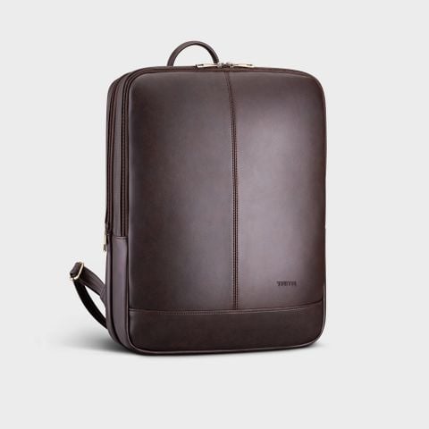  Balo Trita (Thời trang nam công sở - Balo da Liberal RBA5N) màu nâu 