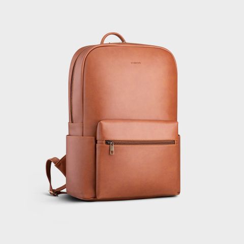  Balo Trita (Thời trang nam công sở cỡ lớn - Balo da RBA4BD) màu bò đậm 