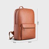  Balo Trita (Thời trang nam công sở cỡ lớn - Balo da RBA4BD) màu bò đậm 