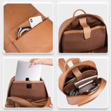  Balo Trita (Thời trang nam công sở cỡ lớn - Balo da RBA4BN) màu bò nhạt 