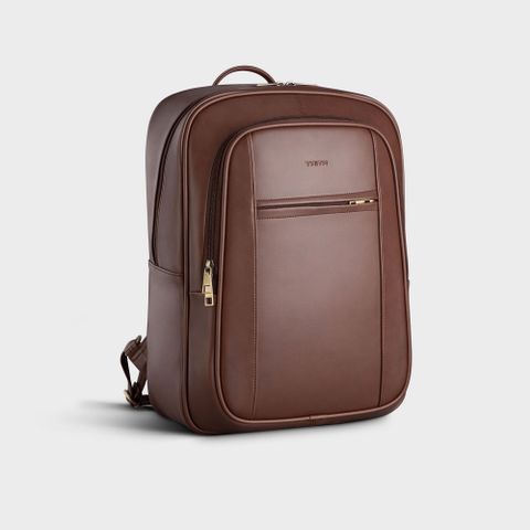  Balo Trita (Thời trang nam công sở cỡ lớn - Balo da RBA2N) màu nâu 