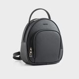  Balo Trita (Thời trang nữ phối ngăn phong cách basic cỡ trung - Balo da RBA91D) màu đen 