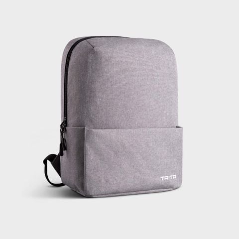 Balo vải phối ngăn tiện lợi Trita RBA1XM màu xám